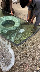 90K views · 81 reactions | Very Unique method of truck windshield installation! #truckdriver #engineering #restoration #repairing #heavymachinery #reelsfb | Skills Stories | Facebook