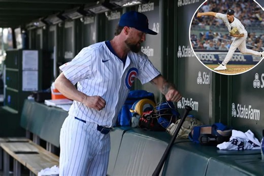Ex-Yankee Colten Brewer breaks hand after punching wall following disaster Cubs outing