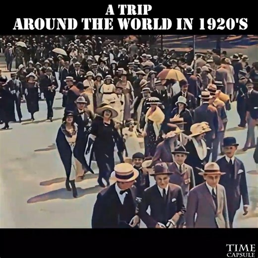 2.3M views · 52K reactions | A trip around the world 1920s  Restoration by NASS 60fps, Sabilization, Remastered, Colorization B&W Video Source: Prelinger Archives B&W Video Source: Castle Films Support NASS's Channel, Link in Comments⬇ | Amazing Time Capsule | Facebook