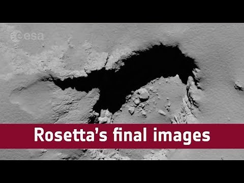 Rosetta’s final images