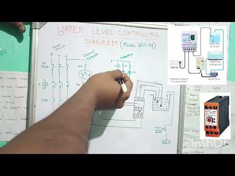 Water level Controller used Pump automatic Start and Stop Minilec (WLC-D1) Use Controller