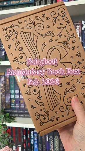 Fairyloot Romantasy Book Box for Feb 2026.Half City by Kate Golden.