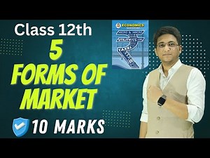 Economics Class 12th | Chapter 5 Forms of Market | HSC Board Exam | Prof. Uma Haritwal