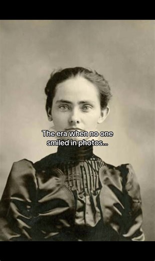 Back when cameras first existed, people almost never smiled in photos. Early photography in the 1800s required people to sit perfectly still for up to several minutes, so holding a smile was nearly impossible. But there was also a cultural reason, serious expressions were seen as more dignified and similar to painted portraits. The result? Entire generations looking mysteriously unimpressed in every photo. - #historytime #photo #old #creepyfacts
