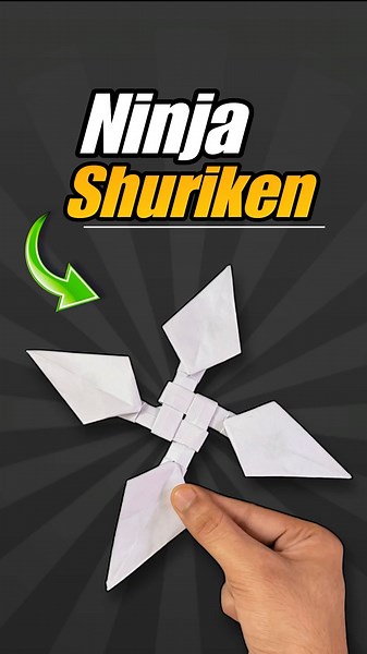 Paper Ninja Star For Beginners 🌟