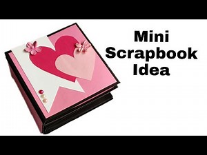 Pop Up Mini Scrapbook Idea | DIY Handmade Scrapbook (Requested Video)