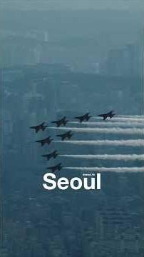 Black Eagles Air Show Over Jamsil, Seoul