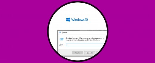 ▷ Cómo abrir Ejecutar en Windows 10 con el teclado y todas las opciones