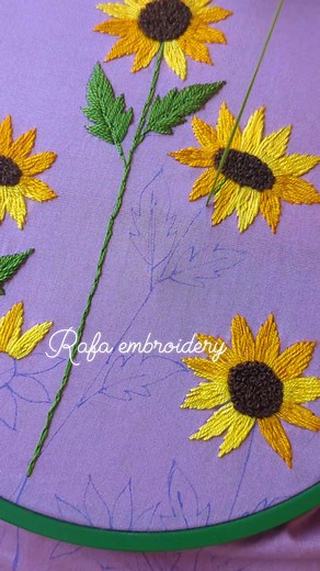 11K views · 108 reactions | Easy Embroidery For Beginners 瑱瑱瑱 | Rafa Embroidery | Facebook