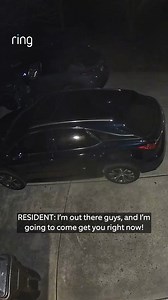 These strangers knew it was time to go as soon as they heard Phil's voice over Two-Way Talk! | Ring