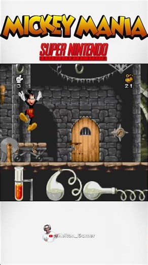 Mickey Mania SNES #retrogaming