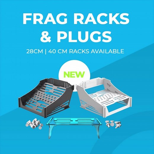 4.4K views | Introducing the new iQuatics Frag Racks! We have one of each style to give away simply like, share and tell us what you think to be in with a chance of winning (Winners announced 3/5/19) Availible in 28cm & 40cm & a smaller in tank/sump stand. See More Here : https://www.iquaticsonline.co.uk/stands-racks-and-plugs.html | iQuatics | Facebook