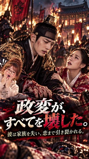 パク・シフ主演『王女の男』禁断の恋と壮絶な復讐…愛か復讐か？ #Shorts