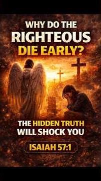 Why Do the Righteous Die Early? The Truth Will Change How You See Death #biblemystery #bibleverse