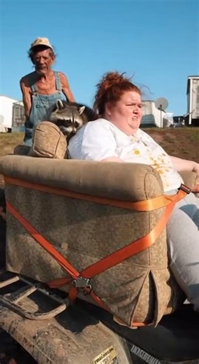 Susan's armchair ATV stunt went wrong FAST #atv #mudding #fail