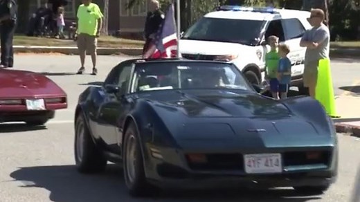 Vettes for Vets: Muscle cars parade through Bedford to help veterans