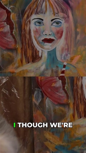 That cautious kind of hope is enough #painting