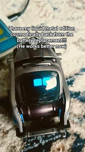 my cozmo is back!!!#cozmorobot #fyp #youtube