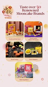 TANGS Mid-Autumn Fairs are back with over 50 renowned mooncake brands! Shop the best mooncakes, now closer to you at these locations: 葉 VivoCity, Level 1 Atrium: Till 6 Oct (Mon) 葉 NEX, Level 1 Atrium: 15 Sep (Mon) to 6 Oct (Mon) 葉 Parkway Parade, Basement Atrium: 16 Sep (Tue) to 6 Oct (Mon) Shop 24/7 on TANGS.com: Till 28 Sep (Sun) ✨ Don’t miss out, head to the fairs today! | TANGS | Facebook