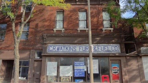 Whole block of historic commercial buildings in the city is being demolished
