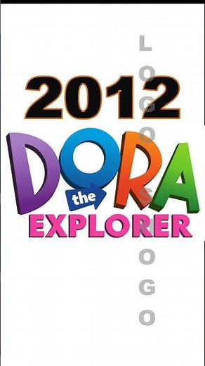 Dora The Explorer Logo Evolution #dora #doratheexplorer #education #cartoon