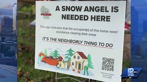 Milwaukee nonprofit creates signs for those in need of snow removal help