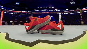 Introducing - the first ever UFC x Project Rock co-branded footwear. #ProjectRock is proud to be the official footwear partner of UFC. We’re building a legacy together, and this is only the beginning. New co-branded shoes drop THURSDAY at 5am PT. UFC Under Armour #ForThoseWhoWalkTheWalk | Project Rock