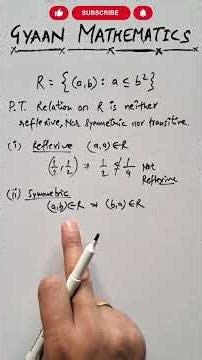 12th Relation And Function Important Question #relationandfunction #12thmaths #reflexiverelation