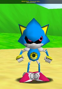 Metal Sonic- Character Selection Mod for Super Mario 64 Co-op (EX & DX) | sm64coop Mods