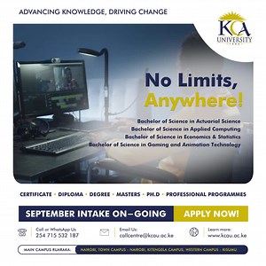 KCA University - Registration and admission is online!...