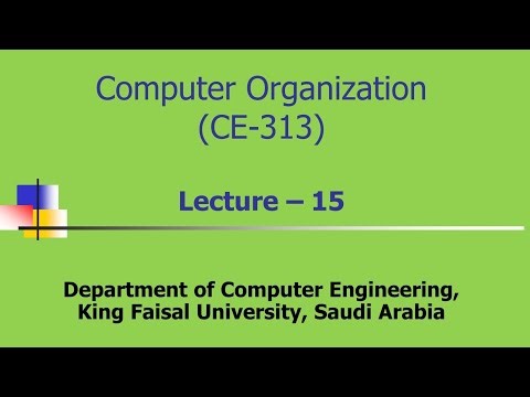 شرح معمارية وتنظيم الحاسب Computer Organization & Architecture Lecture 15 (Design of Basic Computer)