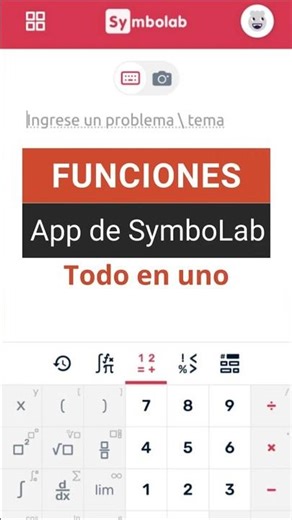 Aprende sobre FUNCIONES con Symbolab #matematicas #symbolab #maths
