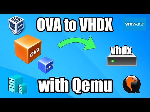 How to convert OVA to VHDX