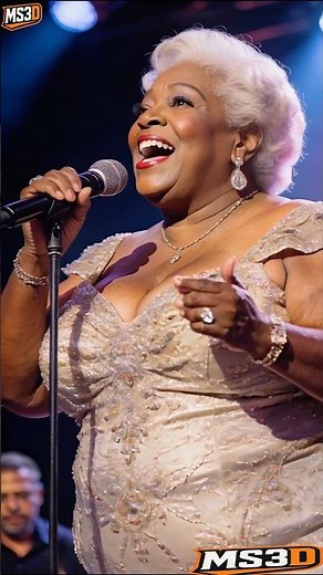 Obese Chubby Grandma Singing Come Jesus Come Ai generated granny