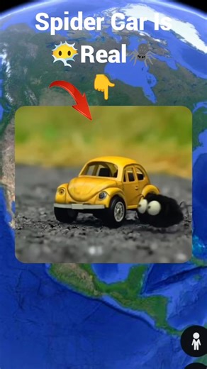 Spider Bug Car Is Real Life 😱😶‍🌫️ On Google Maps And Google Earth #shots #datacontrol4u