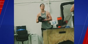 We found Tim Lincecum, and he's apparently been lifting