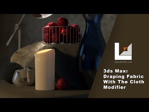 3ds Max: Draping Fabric With The Cloth Modifier