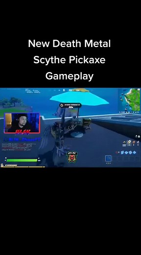 Intense Death Metal Scythe Pickaxe Gameplay in Fortnite
