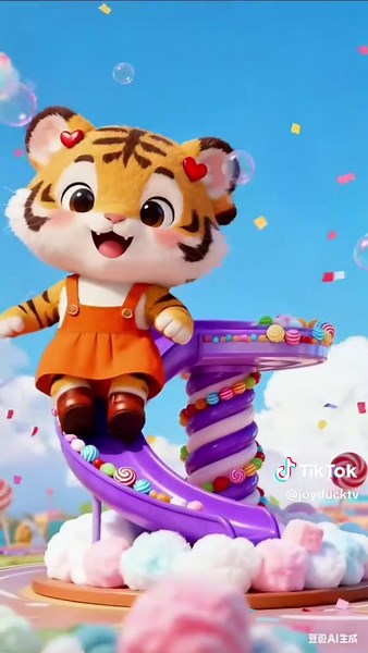 Divertidos dibujos animados de animales para niños