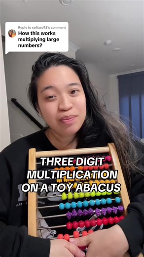 Toy Abacus Multiplication Tutorial