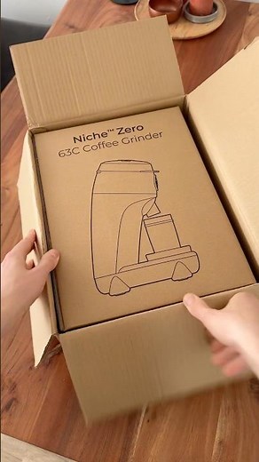 Unboxing the Niche Zero & Making my first Espresso with it ☕️