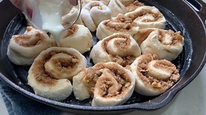 The BEST Short Cut Cinnamon Rolls made with frozen bread dough - delicous! Here's the recipe---> https://kidfriendlythingstodo.com/the-best-cinnamon-rolls-made-with-frozen-bread-dough-kid-friendly-things-to-do/ | Kid Friendly Things To Do