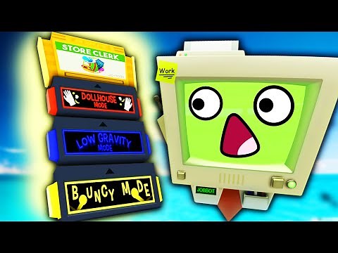 ❄️ WSZYSTKIE MODY W GRZE!? | JOB SIMULATOR |