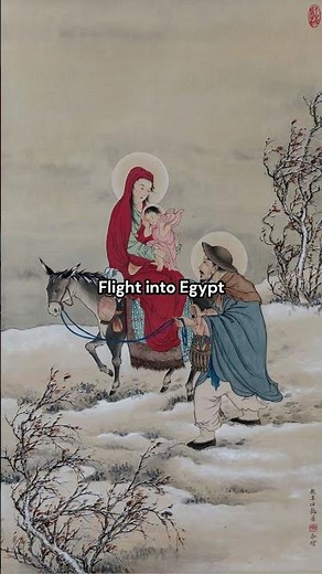 The last one really was a crossover | Christianity as seen by Chinese Painters #art #arthistory