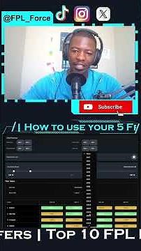 How to use the 5 free transfers in FPL | Fantasy Premier League Tips 2025/26