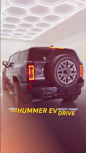 Boldest EV on the Road, Meet the GMC Hummer EV SUV 3X in Graphite Blue by Autogroup International