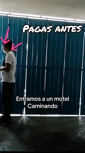 Así entramos a un motel caminando￼ y así pagamos 🏩😅 #moteles #visitandomoteles