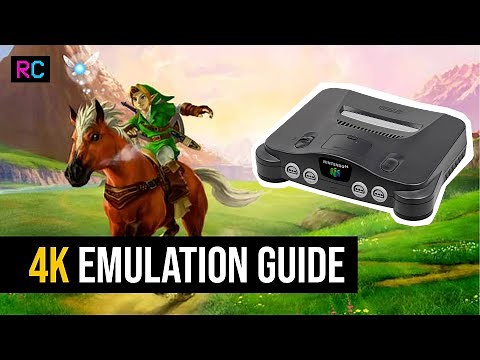 Nintendo 64 4K - RetroArch N64 Emulator - Beginners Guide