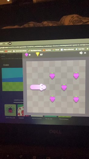 How to get dark mode for google snake #fypシ #fyp #snakegame #darkmode