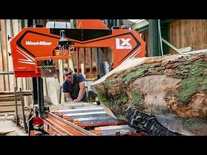 LX450 Sawmill at Graythwaite Sawmill in Northern England | Wood-Mizer